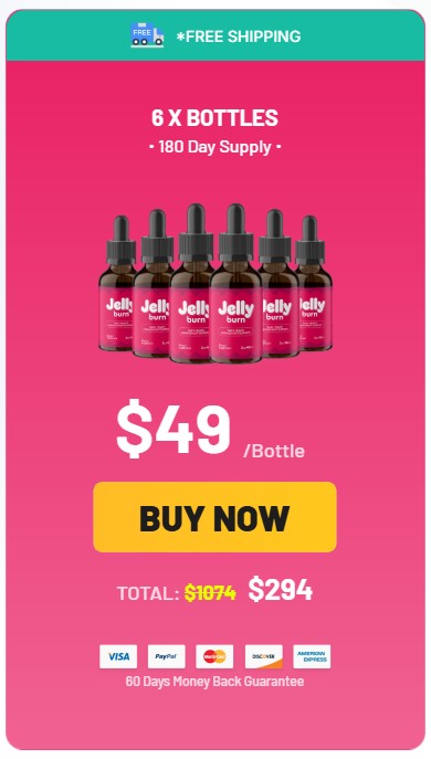 JellyBurn 6 Bottle Price
